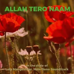 Titelbild für Allah Tero Naam - Hum Dono Soundtrack,Lata Mangeshkar Karaoke-Version