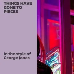 Cover art for Things Have Gone To Pieces - George Jones karaoke version