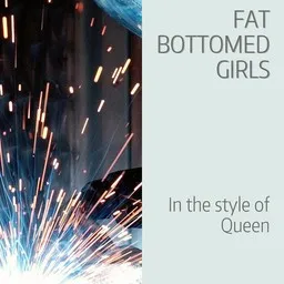 Cover art for Fat Bottomed Girls - Queen karaoke version