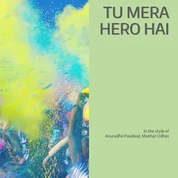 Omslagsbild för Tu Mera Hero Hai - Anuradha Paudwal,Manhar Udhas karaokeversion