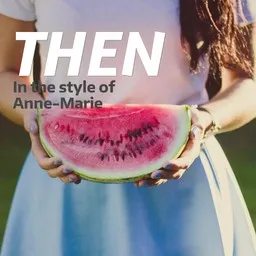 Cover art for Then - Anne-Marie karaoke version