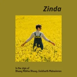 Cover art for Zinda - Bhaag Milkha Bhaag,Siddharth Mahadevan karaoke version
