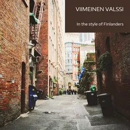 Cover art for Viimeinen valssi - Finlanders karaoke version
