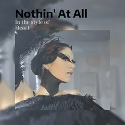 Omslagsbild för Nothin' At All - Heart karaokeversion
