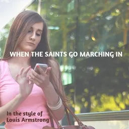 Omslagsbild för When The Saints Go Marching In - Louis Armstrong karaokeversion
