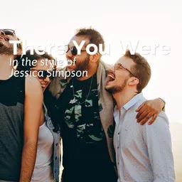 Omslagsbild för There You Were - Jessica Simpson karaokeversion