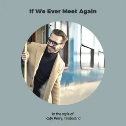Omslagsbild för If We Ever Meet Again - Katy Perry,Timbaland karaokeversion