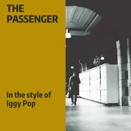 Cover art for The Passenger - Iggy Pop karaoke version