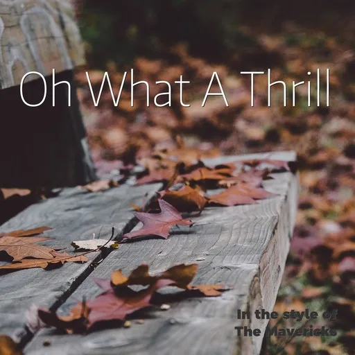 Oh What A Thrill - Karaoke