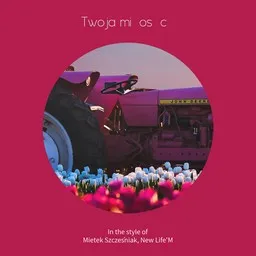 Karaokekappaleen Twoja miłość - Mietek Szcześniak,New Life'M kansikuva