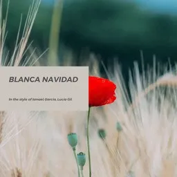 Karaokekappaleen Blanca Navidad - Ismael García,Lucía Gil kansikuva