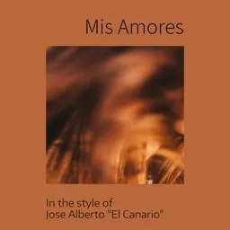 Cover art for Mis Amores - Jose Alberto "El Canario" karaoke version