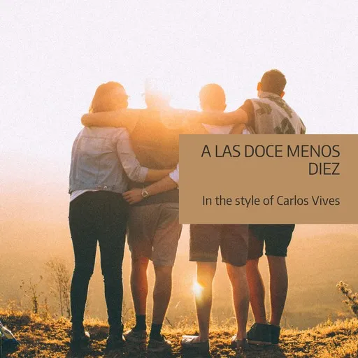 Karaoke A Las Doce Menos Diez av Carlos Vives — sjung med på texten på Singa