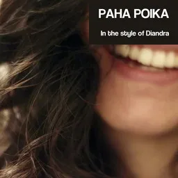 Karaokekappaleen Paha poika - Diandra kansikuva