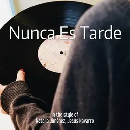 Cover art for Nunca Es Tarde - Jesús Navarro,Natalia Jiménez karaoke version