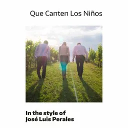 Omslagsbild för Que Canten Los Niños - José Luis Perales karaokeversion
