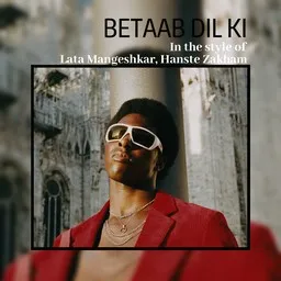 Titelbild für Betaab Dil Ki - Hanste Zakham,Lata Mangeshkar Karaoke-Version