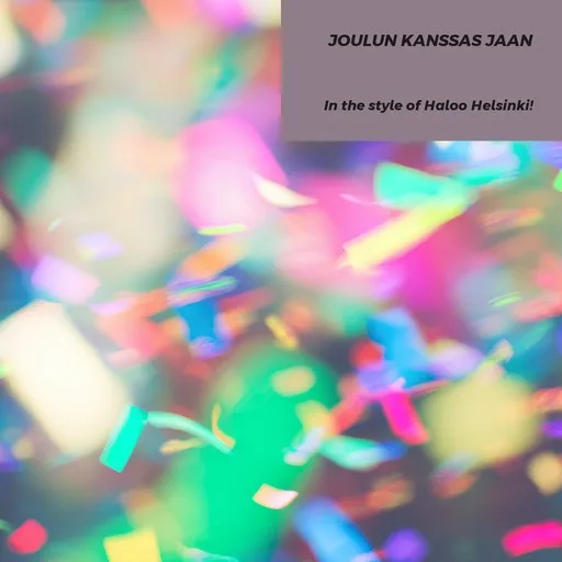 Joulun kanssas jaan - Karaoke