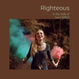 Cover art for Righteous - Juice WRLD karaoke version