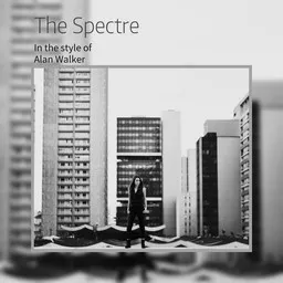 Cover art for The Spectre - Alan Walker karaoke version
