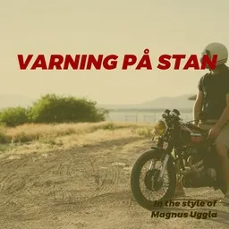 Karaokekappaleen Varning på stan - Magnus Uggla kansikuva