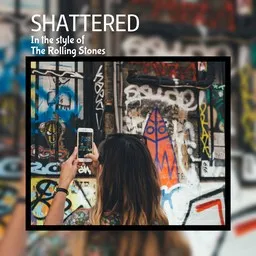 Titelbild für Shattered - The Rolling Stones Karaoke-Version
