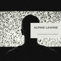 Karaokekappaleen Alpine Lawine - Alpinkatzen,Hubert von Goisern kansikuva