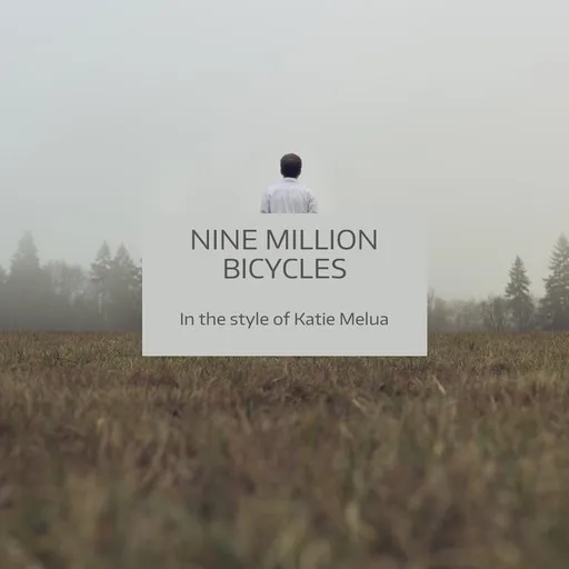 Karaoke Nine Million Bicycles by Katie Melua — sing along with lyrics on Singa