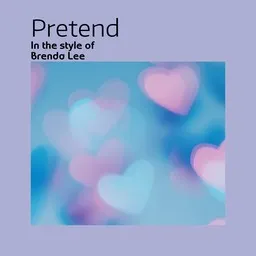 Cover art for Pretend - Brenda Lee karaoke version