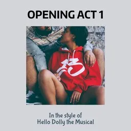 Titelbild für Opening Act 1 - Hello Dolly the Musical Karaoke-Version