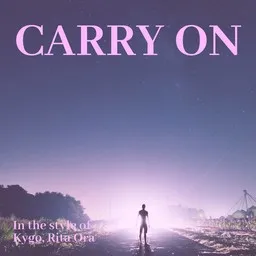 Titelbild für Carry On - Kygo,Rita Ora Karaoke-Version