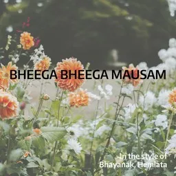 Karaokekappaleen Bheega Bheega Mausam - Bhayanak,Hemlata kansikuva