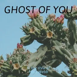 Karaokekappaleen Ghost Of You - Mimi Webb kansikuva