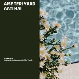 Omslagsbild för Aise Teri Yaad Aati Hai - Alka Yagnik,Khalnayak,Mohammed Aziz karaokeversion