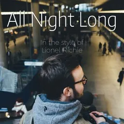 Omslagsbild för All Night Long - Lionel Richie karaokeversion
