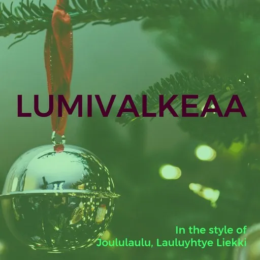 Karaoke Lumivalkeaa esittäjältä Joululaulu, Lauluyhtye Liekki — laula mukana sanoituksilla Singassa