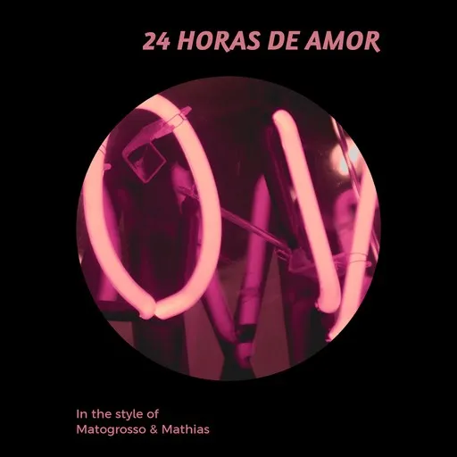 Karaoke 24 Horas De Amor esittäjältä Matogrosso & Mathias — laula mukana sanoituksilla Singassa