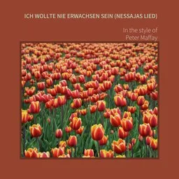 Titelbild für Ich wollte nie erwachsen sein (Nessajas Lied) - Peter Maffay Karaoke-Version