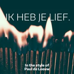 Cover art for Ik Heb Je Lief. - Paul de Leeuw karaoke version