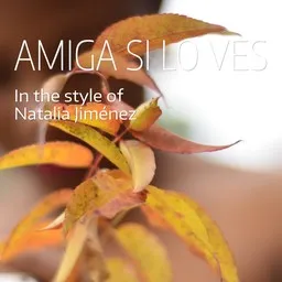 Cover art for Amiga Si Lo Ves - Natalia Jiménez karaoke version