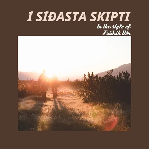 Karaoke Í síðasta skipti av Friðrik Dór — sjung med på texten på Singa