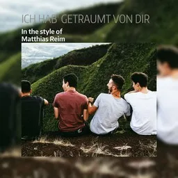 Cover art for Ich hab' getraumt von dir - Matthias Reim karaoke version