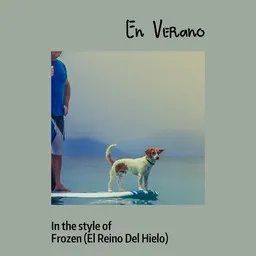 Omslagsbild för En Verano - Frozen (El Reino Del Hielo) karaokeversion