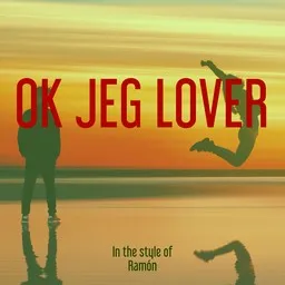 Cover art for Ok jeg lover - Ramón karaoke version