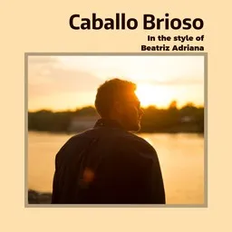 Cover art for Caballo Brioso - Beatriz Adriana karaoke version