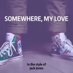 Cover art for Somewhere, My Love - Jack Jones karaoke version