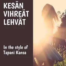 Cover art for Kesän vihreät lehvät - Tapani Kansa karaoke version