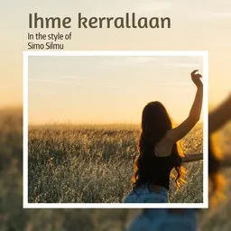 Cover art for Ihme kerrallaan - Simo Silmu karaoke version