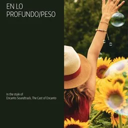 Cover art for En lo profundo/Peso - Encanto Soundtrack karaoke version