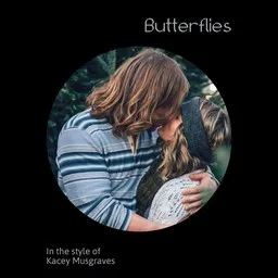 Cover art for Butterflies - Kacey Musgraves karaoke version